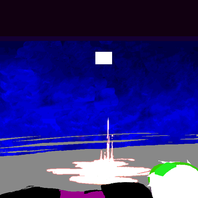 part of page 3853 of homestuck. rose lalonde, wearing a black dress with a pinkish-purple sash and a green communicator on her head, is lying incapicitated on the grey ground. a pool of blood is collecting, with an incisphereish thingie showing through it. there is a blue, partially sloppily clone-stamped void with a dark purple horizon above it.